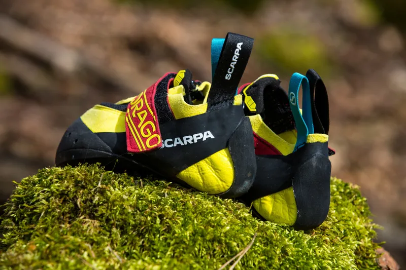 Scarpa Kids Drago Climbing Shoes - Yellow-5